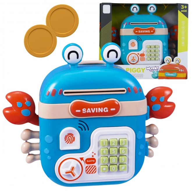 Skarbonka electronică copii în formă de crab Woopie