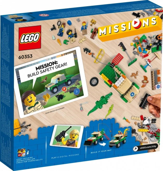 Lego City Misiuni de salvare a animalelor sălbatice