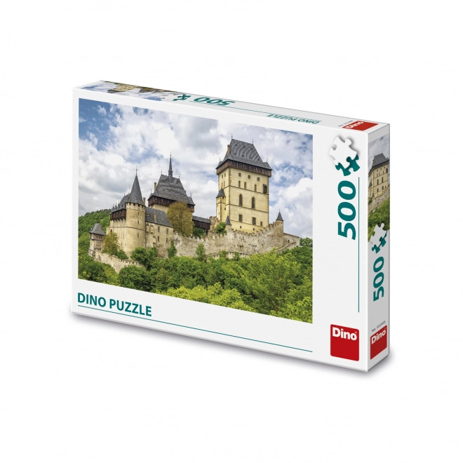 Puzzle cu Castelul Karlštejn, Republica Cehă - 500 piese