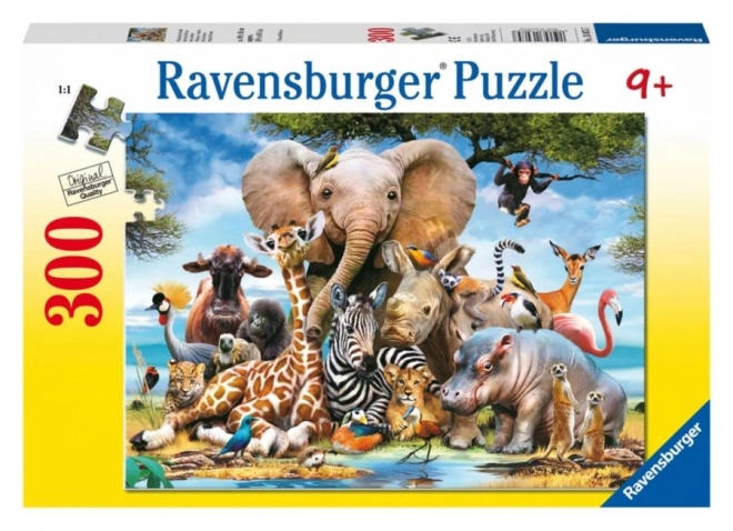 Puzzle Prieteni Africani