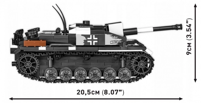 Klocki tanc StuG III si Flammpanzer