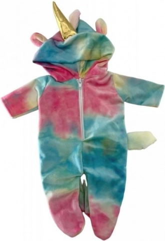 Costum unicorn pentru păpuși PLEJO 40 - 43 cm