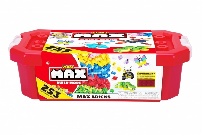 Set de cuburi de construcție 253 de piese Zuru Max Build