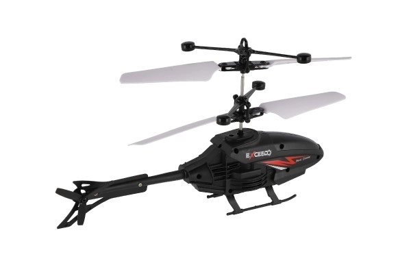 Elicopter Plastic 16cm Reacționând la Mișcarea Mâinii cu Cablu de Încărcare USB