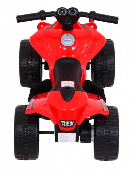 Quad Little Monster electric pentru copii roșu