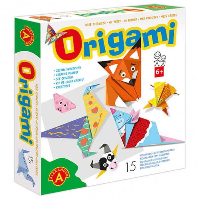 Primul meu set de origami animale