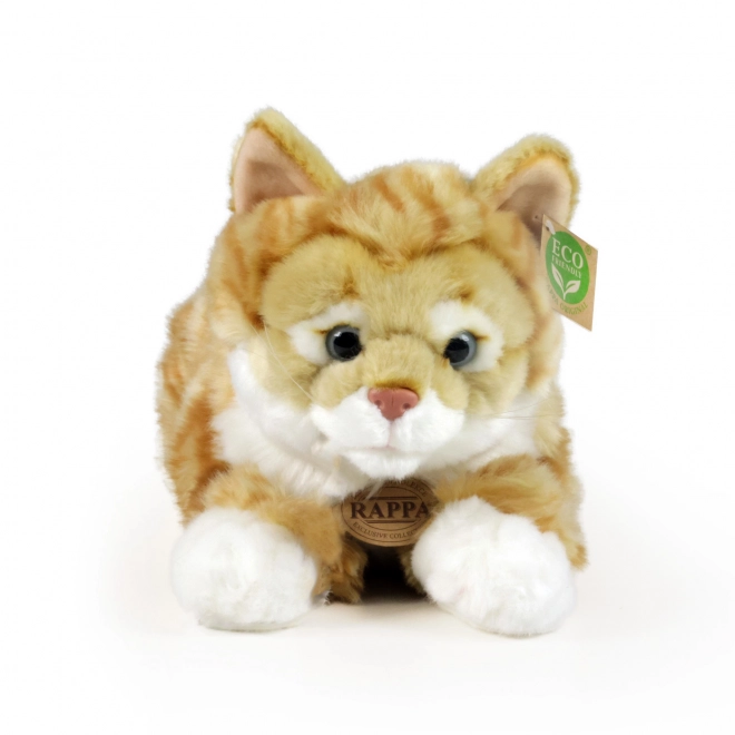 Pisică de pluș roșcată eco-friendly 40 cm