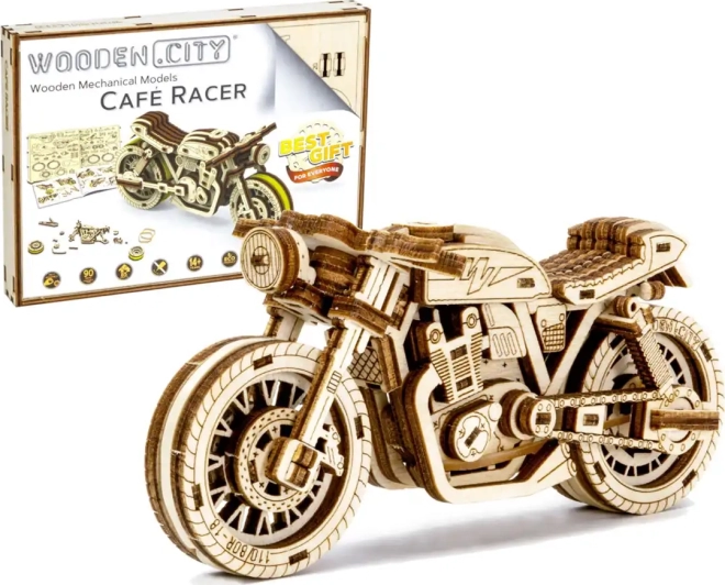 Puzzle 3D motocicletă Cafe Racer