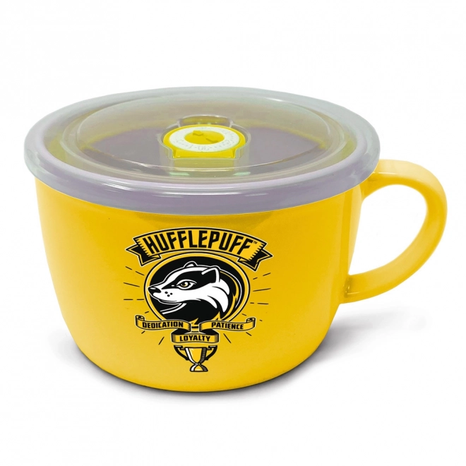 Miska cu capac Harry Potter - Hufflepuff