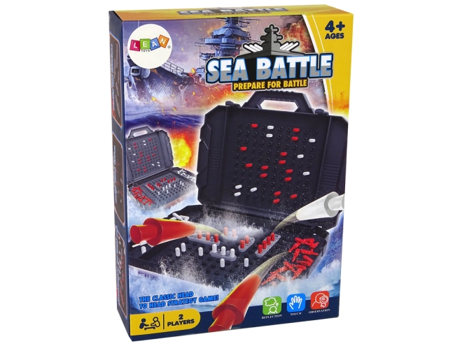 Ambalaj atractiv SEA BATTLE pentru 2 jucători, de la 4 ani