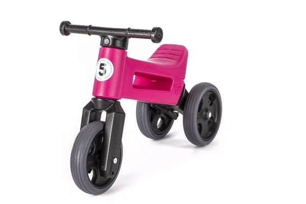 Odrăzdău Funny Wheels Rider Sport verde 2în1 – Roz