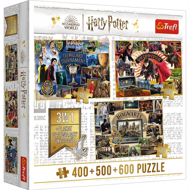 Puzzle Harry Potter: Turneu Trioiștilor, Vâjhaț și Hogwarts