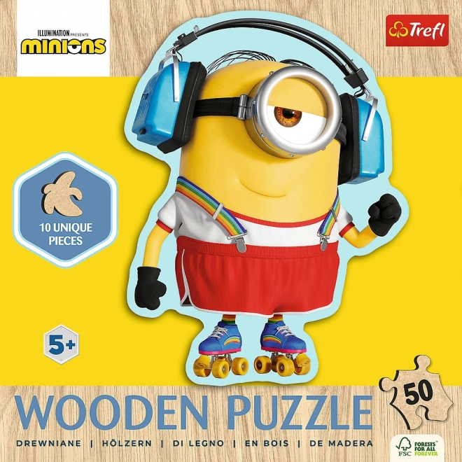 Puzzle din lemn Minions TREFL