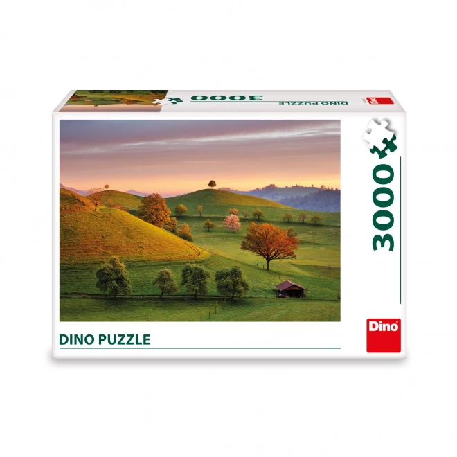 Puzzle Dino Răsărit de poveste 3000 piese