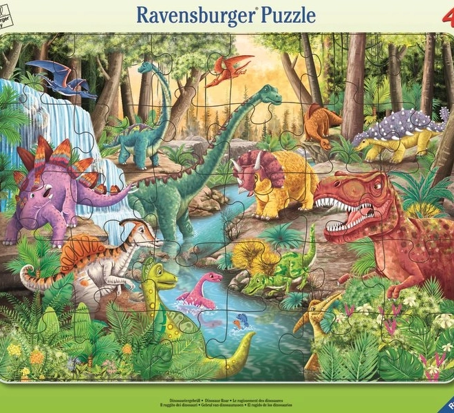 Ravensburger puzzle Dinozauri 30 piese