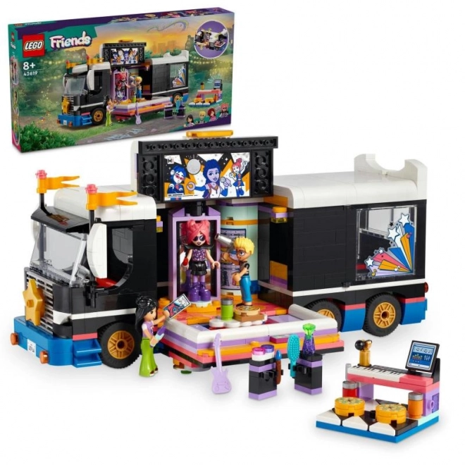 Autobuzul concertului vedetei pop LEGO Friends