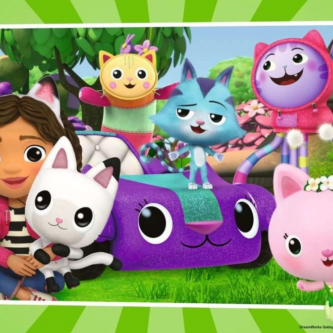 Puzzle Căsuța magică a lui Gabby de la Ravensburger