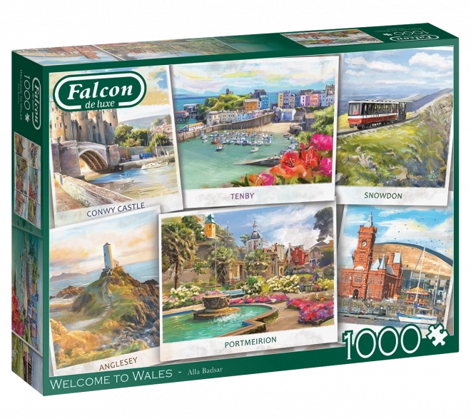 puzzle bine ati venit in pays de galles 1000 piese