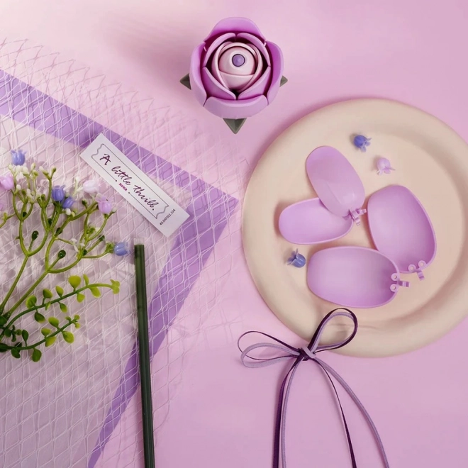 Puzzle 3D Trandafir Violet