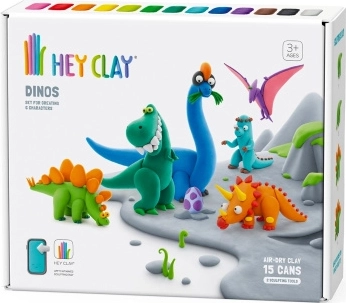 Hey Clay dinozauri – plastilină spumoasă creativă pentru copii
