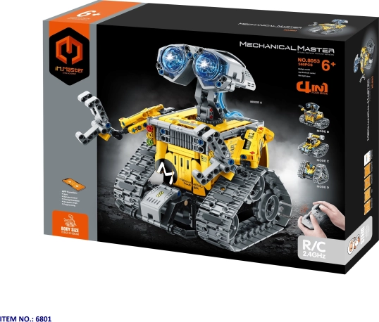 IM.Master Set de construcție robot WALL-E 4în1 telecomandă/aplicație 15,5x21x19,5 cm