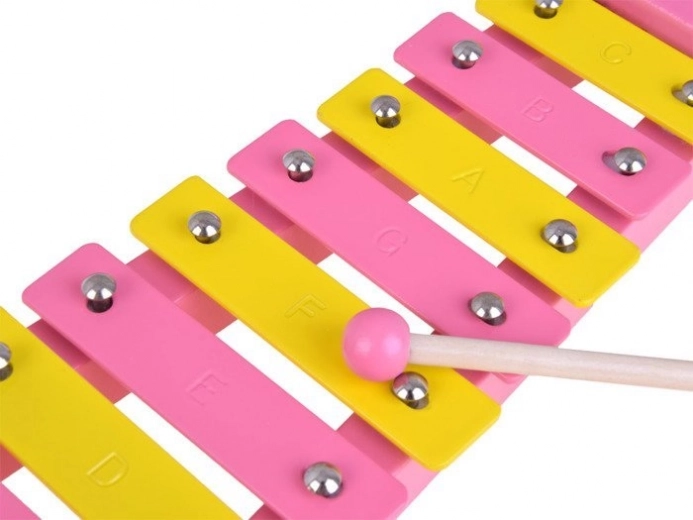 Xilofon cu 8 tonuri pentru primele melodii