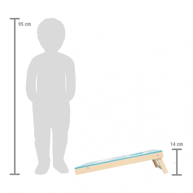 Joc 2 în 1 Cornhole și hochei de masă Active