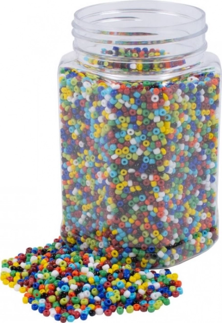 Playbox mărgele de sticlă 500g