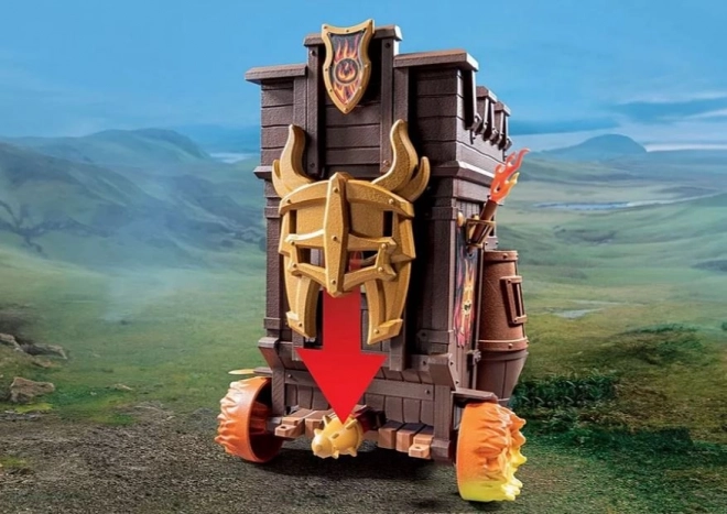Set figurine Playmobil Novelmore Căruță de luptă cu tun de foc