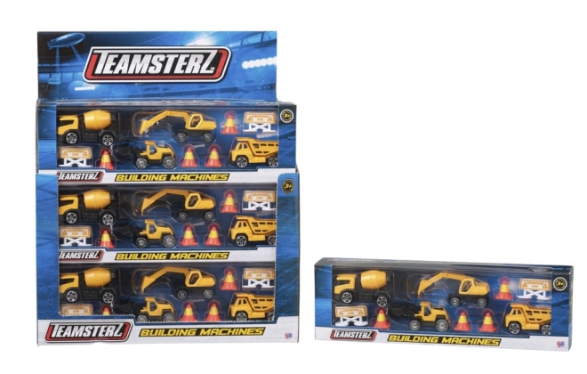 Set Teamsterz Mini Construcții cu Mașini