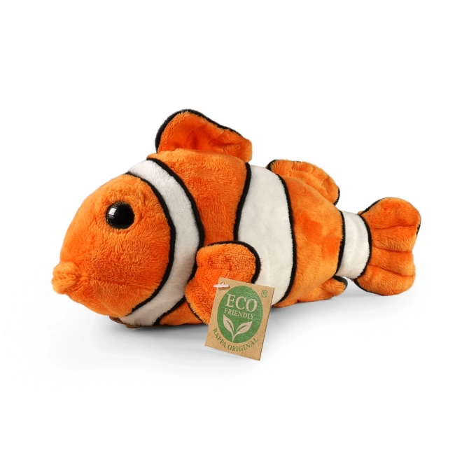 Pește de pluș Clown Ocellaris eco-friendly 25 cm