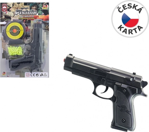 Pistolă pentru copii cu bile de rezervă