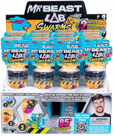 MrBeast Lab – eprubete cu surpriză, pachet de 2