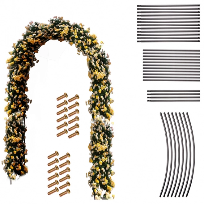 Pergolă metalică grădină arcului floral 240 cm