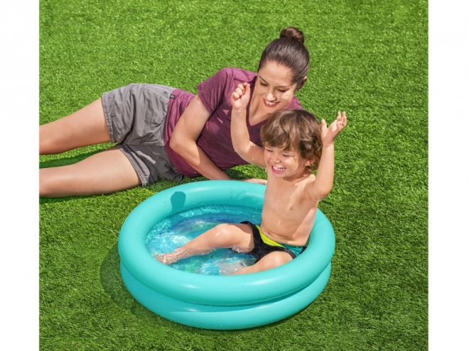 Piscină gonflabilă pentru copii Bestway cu două inele, mov