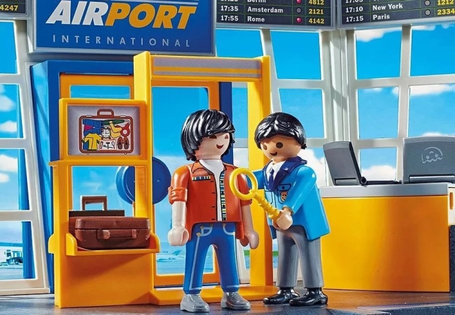 Set cu figurine și avion Aeroport CITY ACTION