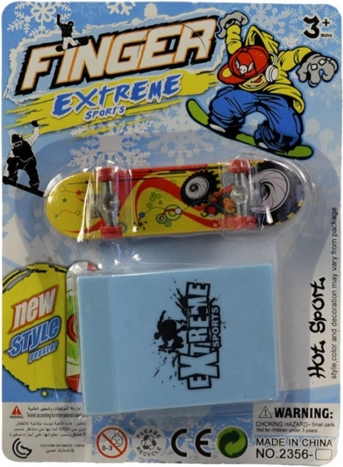 Fingerboard cu rampă 9 cm