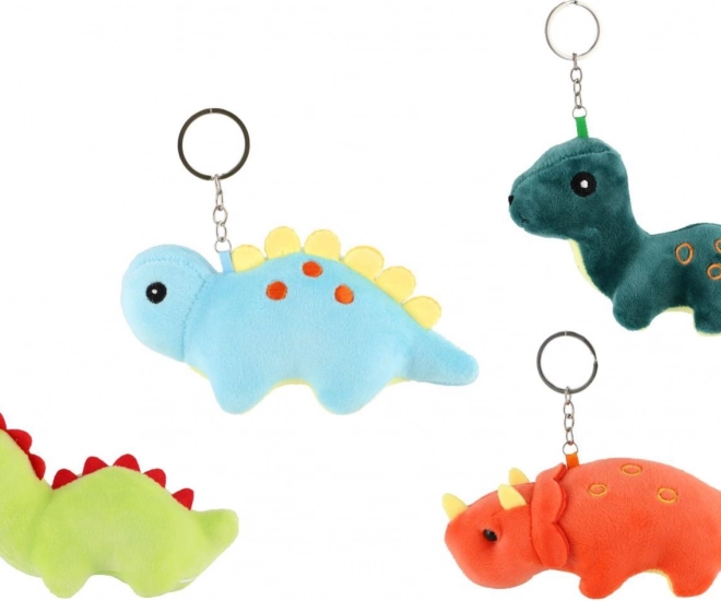 Pandantiv plușat dinozaur 15-18 cm patru tipuri