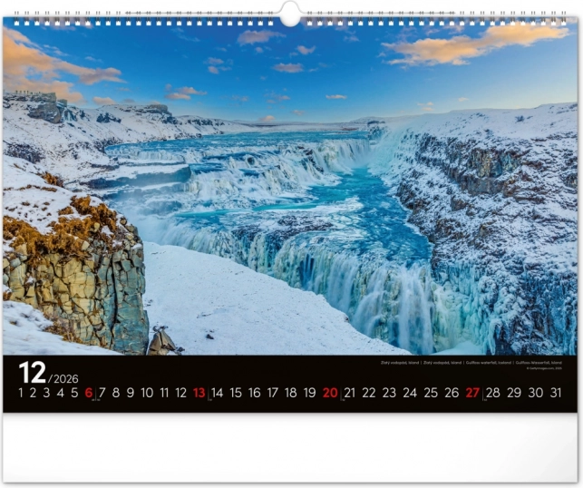 Calendar de perete Peisaje 2026