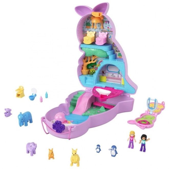 Geantă Polly Pocket cu Cangur