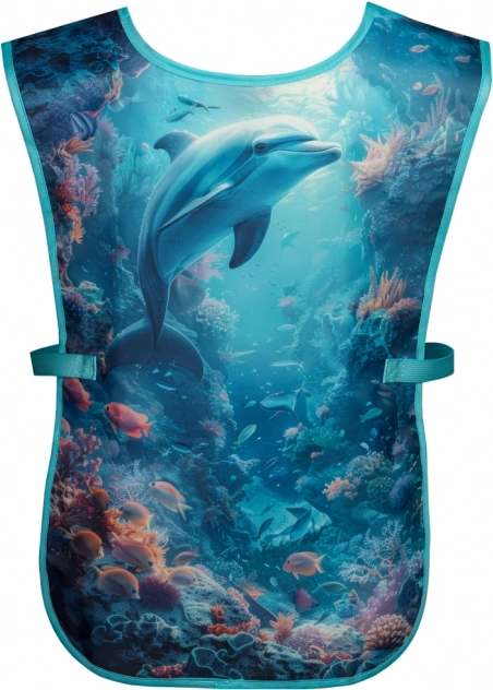 Şorţ pentru copii cu motiv de Delfin