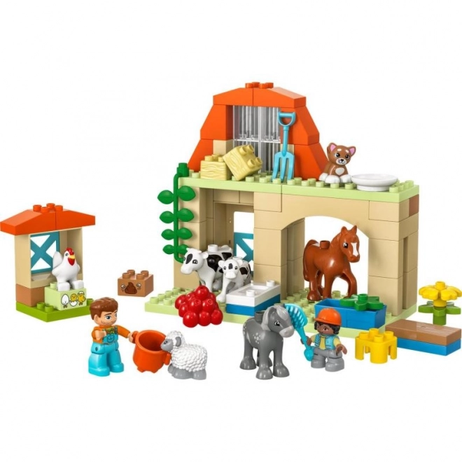 Grija pentru animalele de la fermă cu LEGO DUPLO