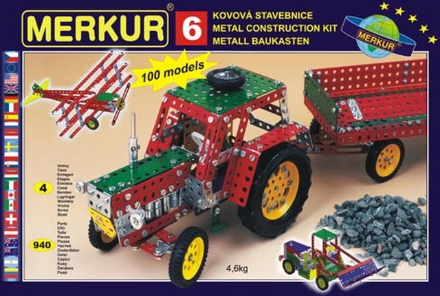 Set de construcție Clasică MERKUR 100 Modele