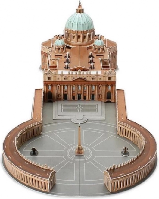 Puzzle 3D Bazilica Sfântul Petru Vatican