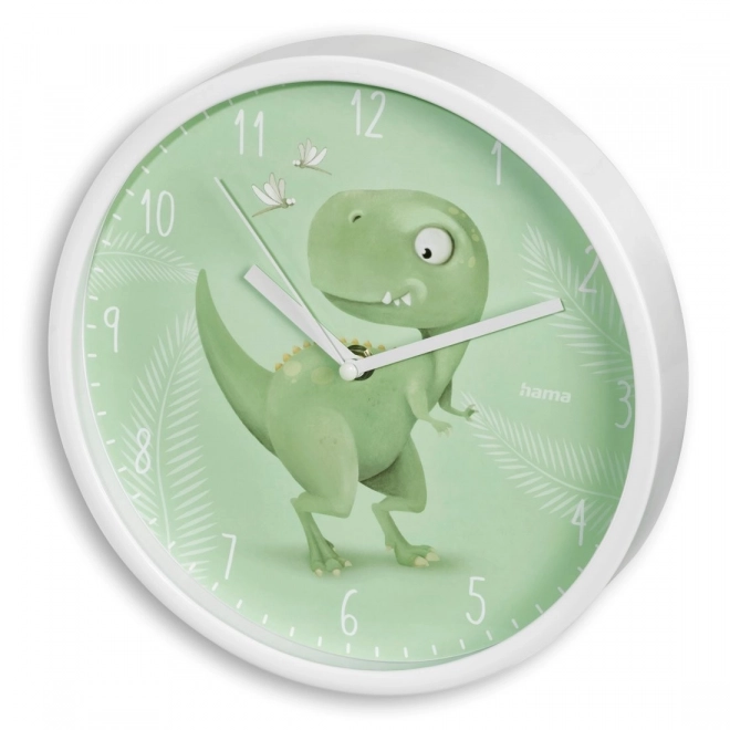 Ceas de perete pentru copii Dino 25cm