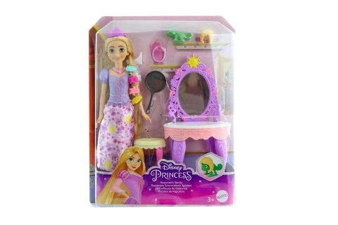 Prințesa Disney Rapunzel cu accesorii de stil