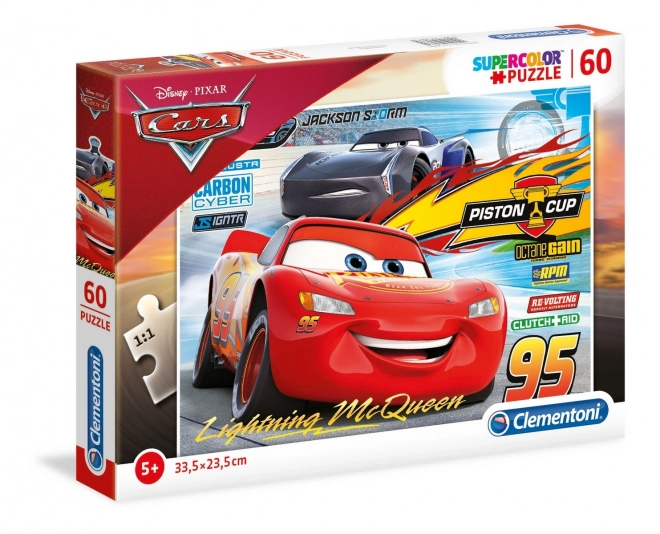 Puzzle Cars 3: Piston Cup 60 de piese