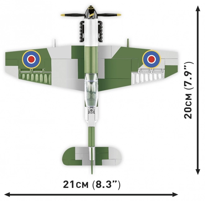 Model Spitfire Mk. XVI bubbletop din Cobi