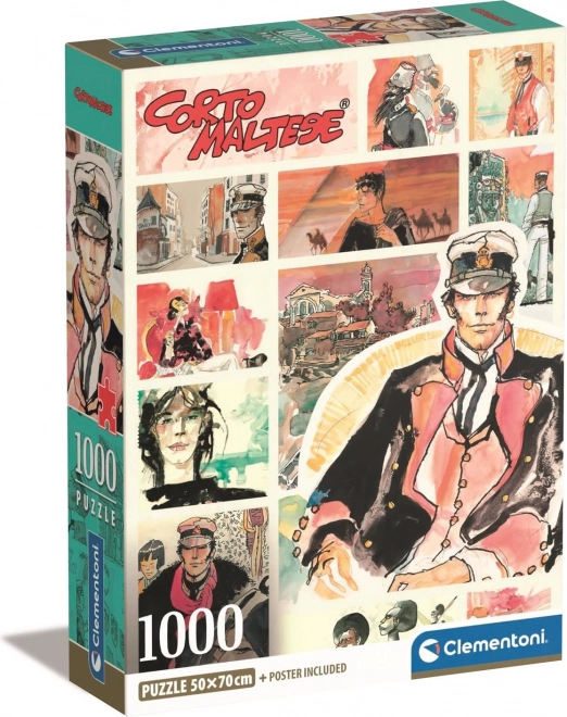 puzzle compact cu 1000 de piese corto maltese