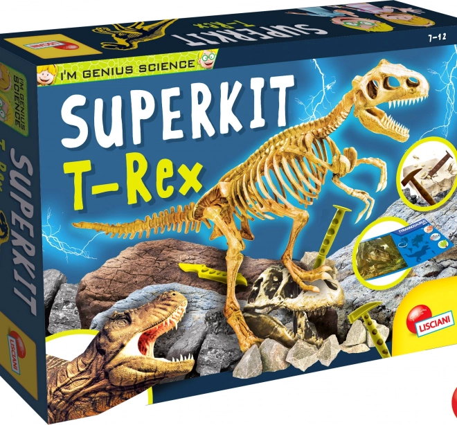 Set arheologic I'M GENIUS super kit T‑Rex